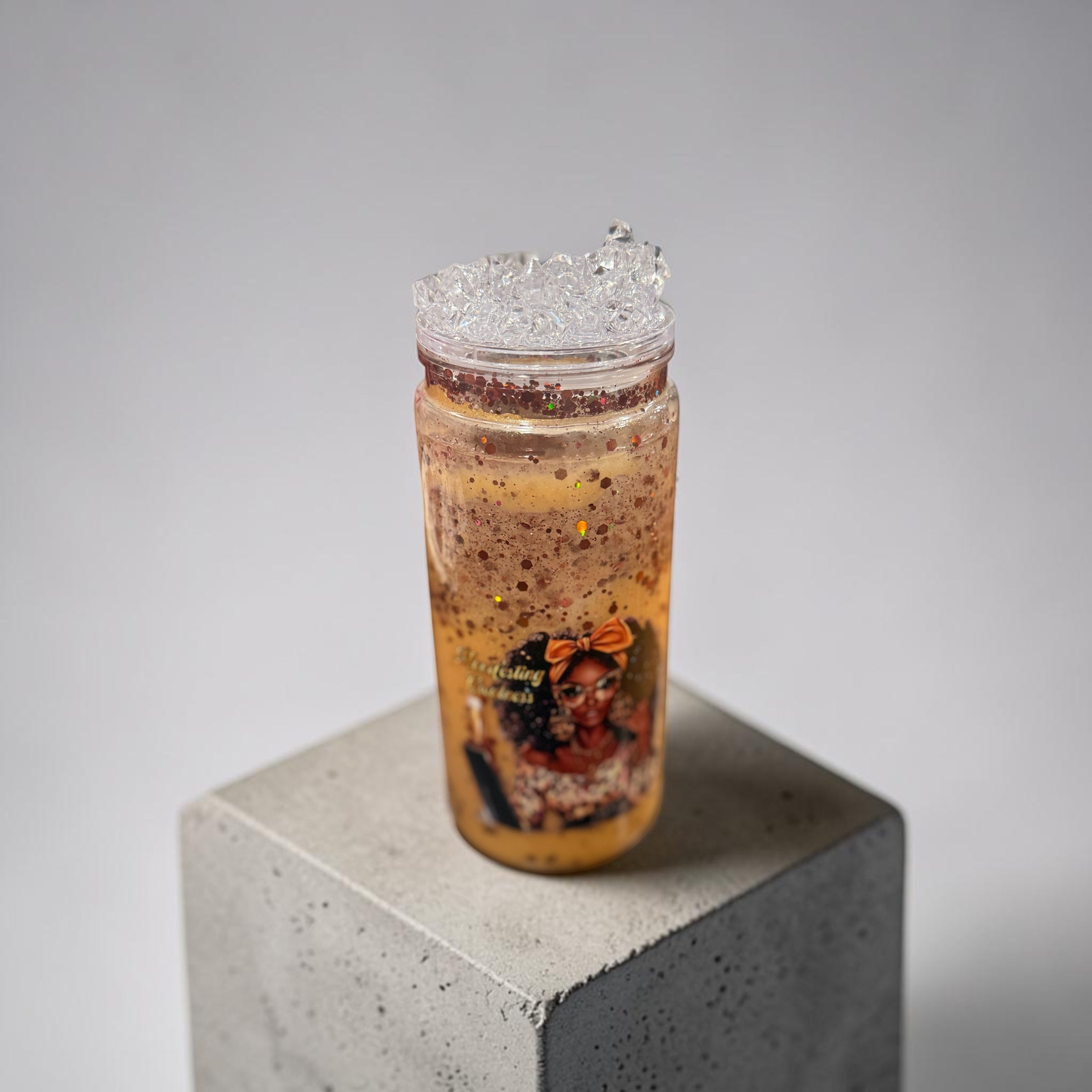 Lava 20 oz snow globe tumbler