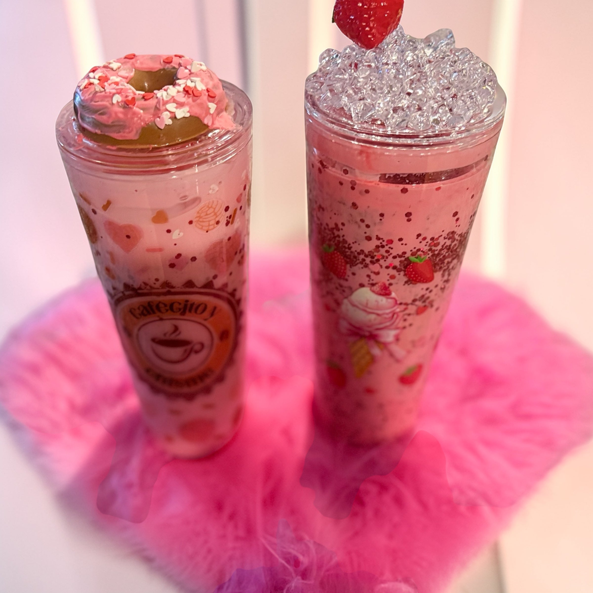 24 oz snow globe tumblers